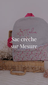 Sac crèche sur mesure