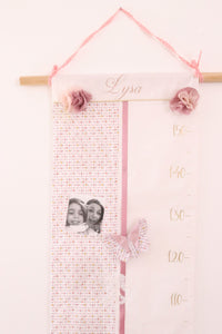 toise personnalisée chambre bébé cadeau naissance