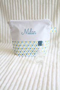 Trousse De Toilette triangle mint