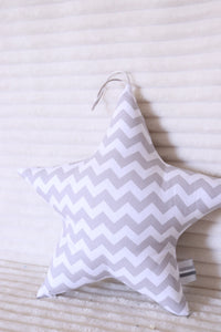 Veilleuse Étoile Chevron Gris