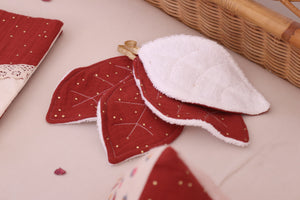 Lingettes Eco-lavable Feuilles Automne