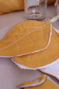 Lingettes Eco-lavable Feuilles Moutarde