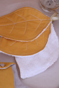 Lingettes Eco-lavable Feuilles Moutarde